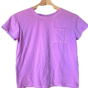 Cat & Jack Purple Short Sleeve Tee